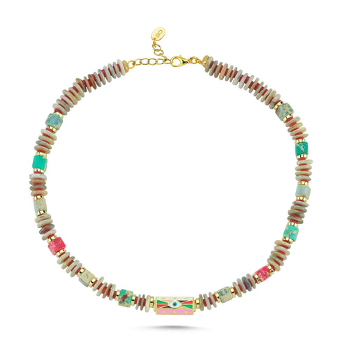 שרשרת אמור גווני פסטל