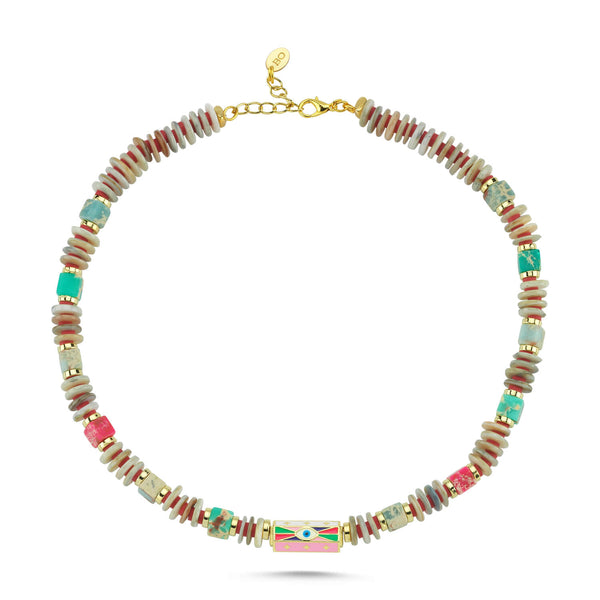 שרשרת אמור גווני פסטל