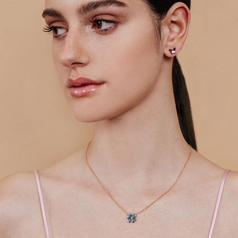 שרשרת פורטונה כחול