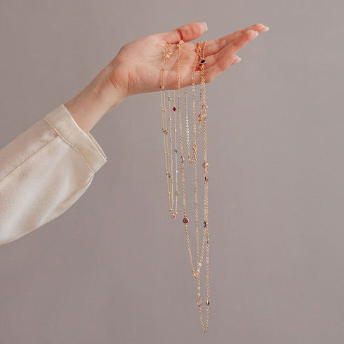 Element rose necklace