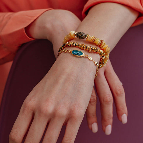 Nazar light blue bracelet