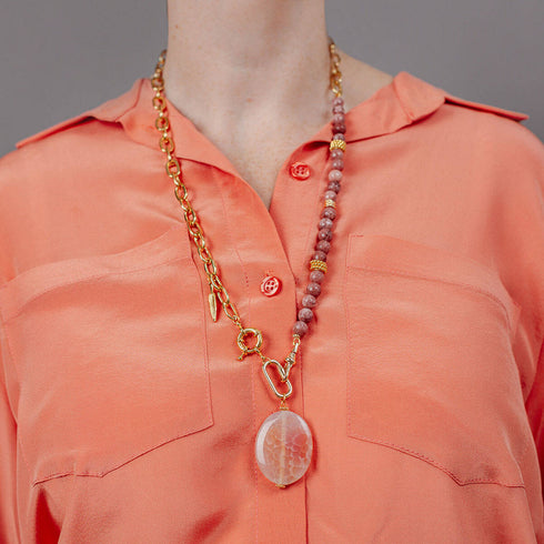 שרשרת צ'ארם קריסטלים סטארסטון