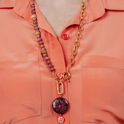 שרשרת עם חרוזי ג'ייד