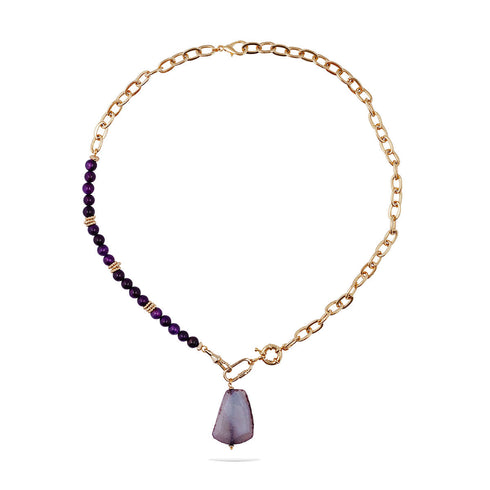 שרשרת חן אמטיסט