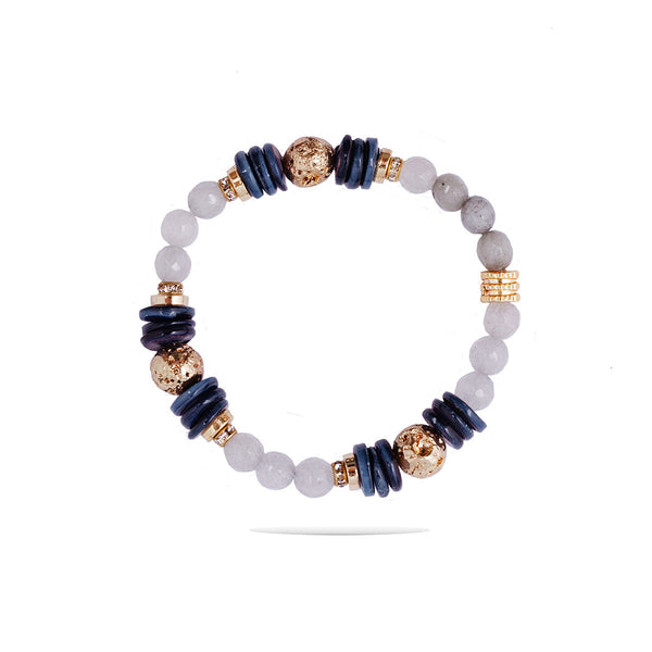 צמיד ברוק ג'ייד לבנה