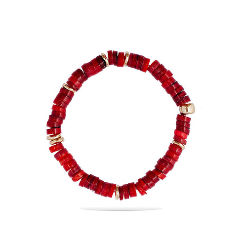 צמיד אם הפנינה בורדו