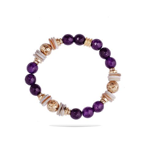 צמיד ברוק ג'ייד סגולה