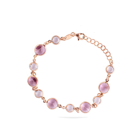 צמיד סיריס זהב רוז  צלול