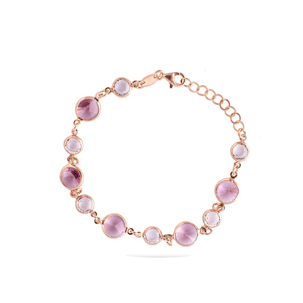 צמיד סיריס זהב רוז  צלול