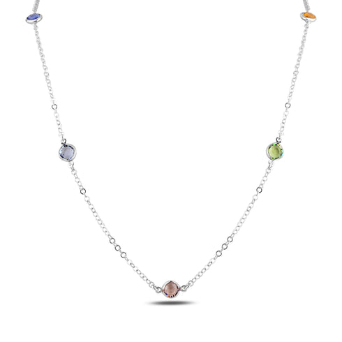 שרשרת סיריס ארוכה כסף