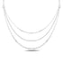 Tre silver necklace