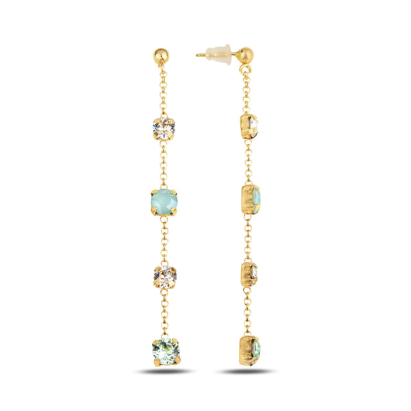 עגילי סיריס זהב