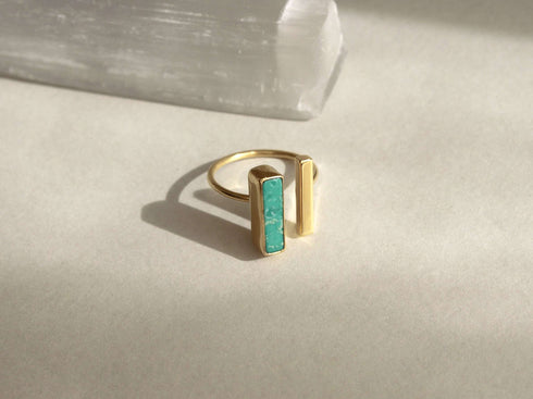 טבעת אבן טורקיז