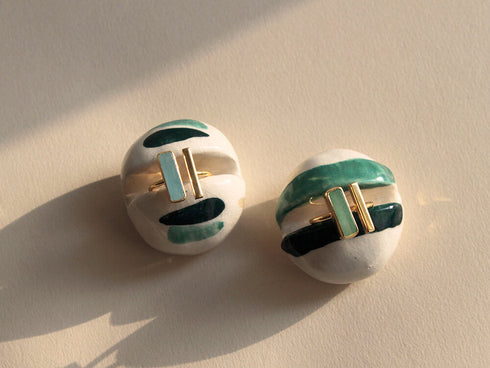 טבעת טורקיז ואקוומרין